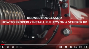 Kernel Processor:  How to Properly Install Pulleys on a Scherer KP